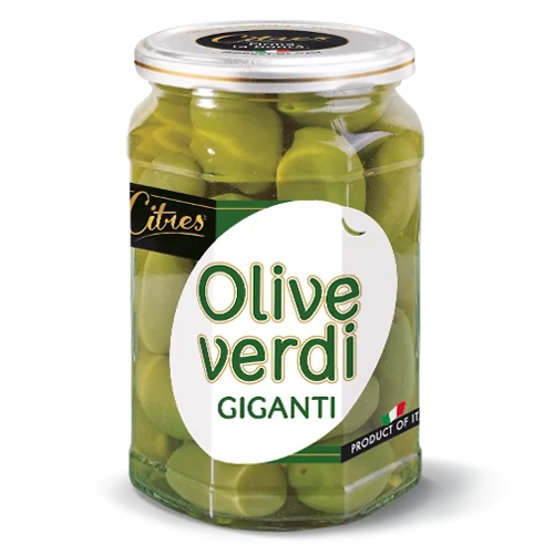 Olivy giganti zelené 540g