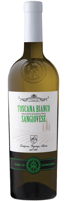 Toscana Bianco Sangiovese Duca di Saragnan biele suché 2020