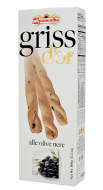 Grissini d'Or olive nere Olivov 100g