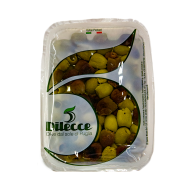 Olivy zelen Dilecce bez kstky s bylinkami 200g