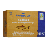 ECO Sardinky v BIO extra olivovom oleji 120g