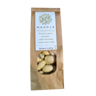 Mandle stracciatella v bielej okolde 150g