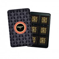 Maxim's okopastilky - 12 tmavch okold s bbmi, ierna plechovka, 58g