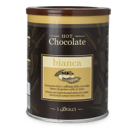 HOT Chocolate Biela 500g plechovka