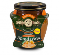 BIO Mandarinkový džem 72 % ovocia, 240g