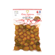 Olivy zelen s chilli vkuum 250g