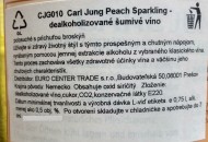 Carl Jung dealko víno šumivé sparkling peach