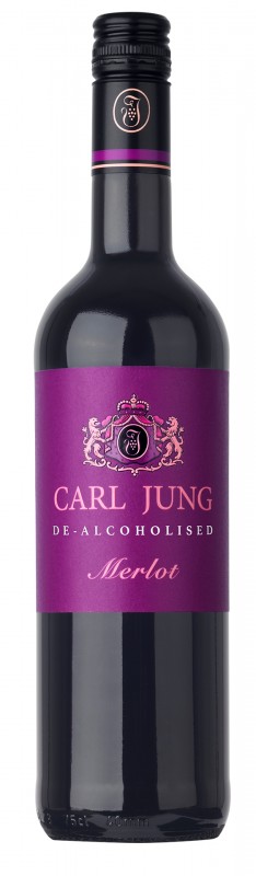 Shiraz, nemecké nealko víno Carl Jung